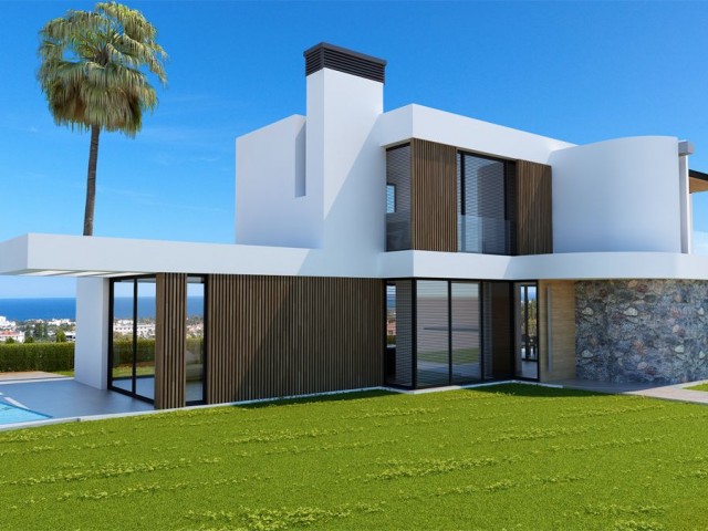 Ultra-Luxusvilla mit 4 Schlafzimmern, Keller und Hobbyraum in Bellapais, Kyrenia