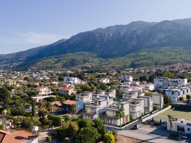 Stilvolle 3-Schlafzimmer-Villa mit eigenem Bad, privatem Garten und Garage zum Verkauf in Lapta – Kyrenia