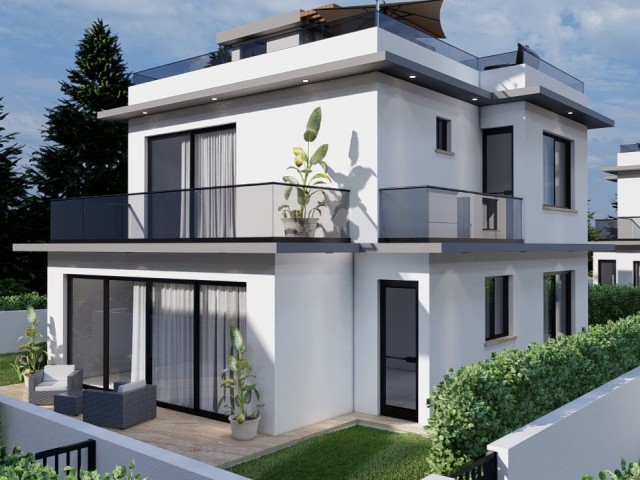 Stilvolle 3-Schlafzimmer-Villa mit eigenem Bad, privatem Garten und Garage zum Verkauf in Lapta – Ky