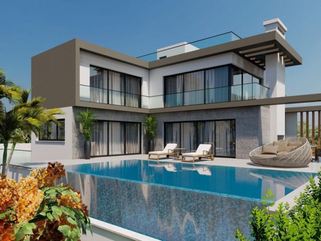 2 Ultra Luxury ensuit 4 Bed Villa in Catalkoy - Kyrenia