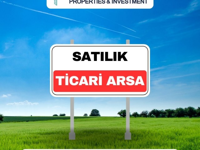 738m2 land for sale with commercial permit in Kyrenia Ozanköy, ZERO TO THE MAIN ROAD