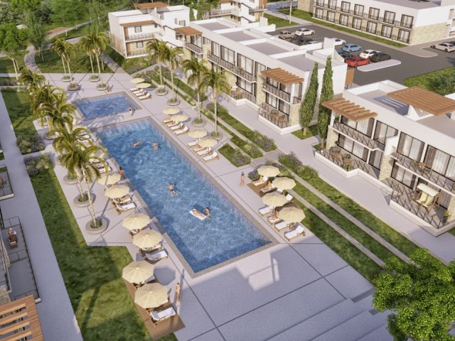 Pre-Sale - Zero to Sea Grand Studio, 1,2 & 3 Bed Delux and Duplex Villa Project in Tatlisu - East of Kyrenia