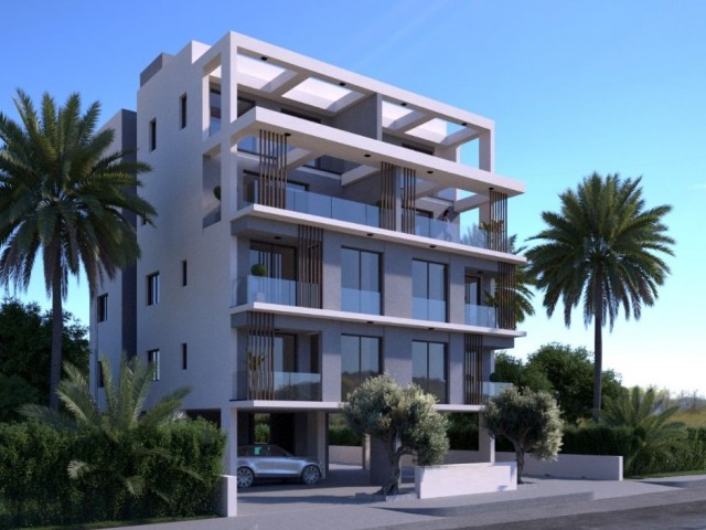 Apartment mit 2 Schlafzimmern und Duplex-Penthouse zum Verkauf in Gönyeli, Nikosia