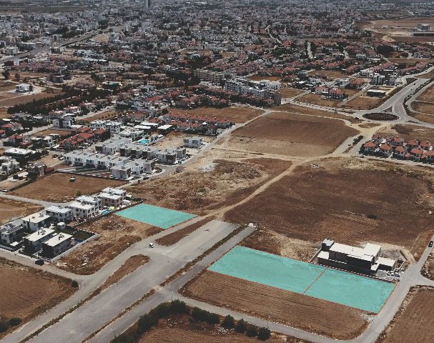 3 residential and commercial plots for sale in YENİKENT, the developing region of Nicosia