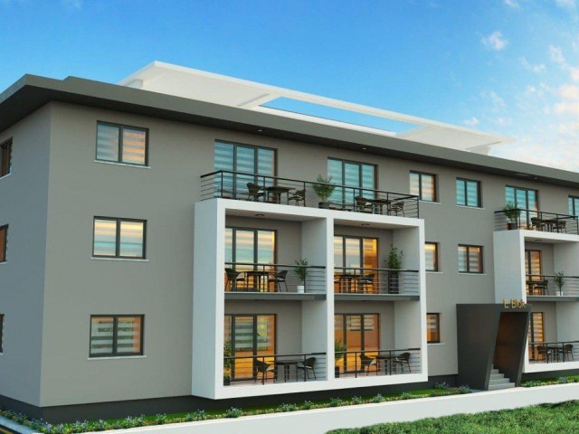 Modern 1 Bed Apartments with Pool and Balcony for Sale in Alsancak, Kyrenia