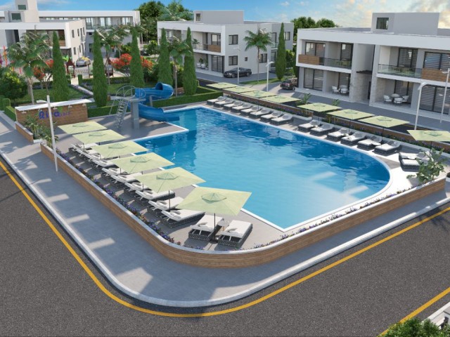 Modern Residential Society with Shops, Apartments & Villas for sale 0% Intrest in Yenibogazici - Famagusta