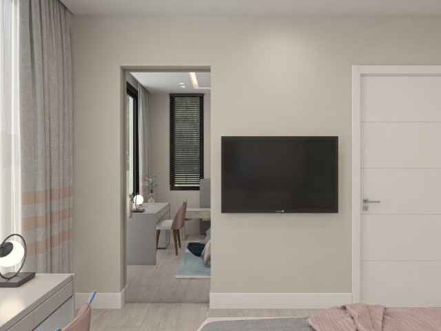 LEFKOŞA YENIKENT DE YENI BIR YAŞAM, VILLA VEGA. SATILIK 4+1 EN SUIT HAVUZLU LUX VILLA