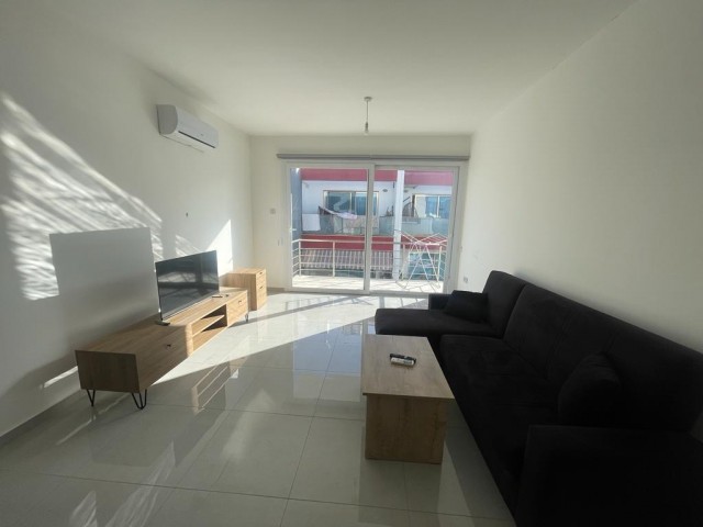 2+1 Fully Furnished Flat for Sale on the Main Street in Gönyeli District of Nicosia