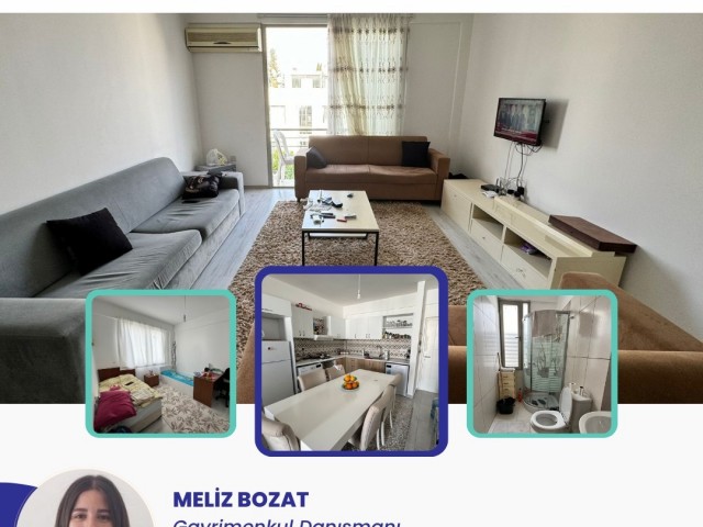 2+1 Furnished Flat for Sale Behind Nicosia Gönyeli Yalçın Park