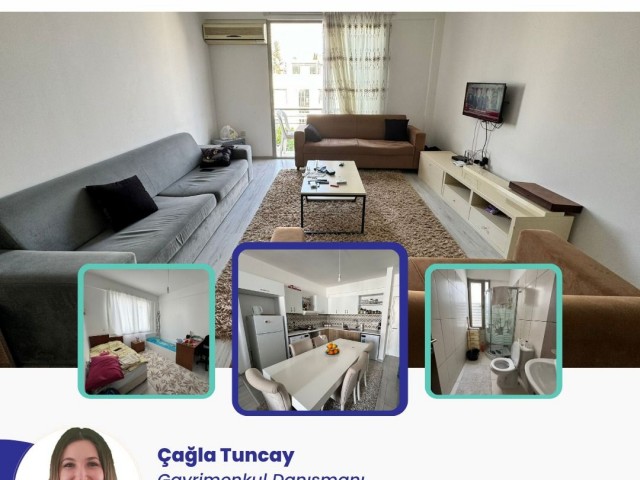 2+1 Furnished Flat for Sale in Nicosia Gönyeli