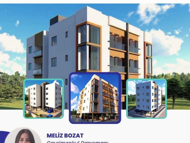 Wohnungen aus dem Projekt in der Region Gönyeli!