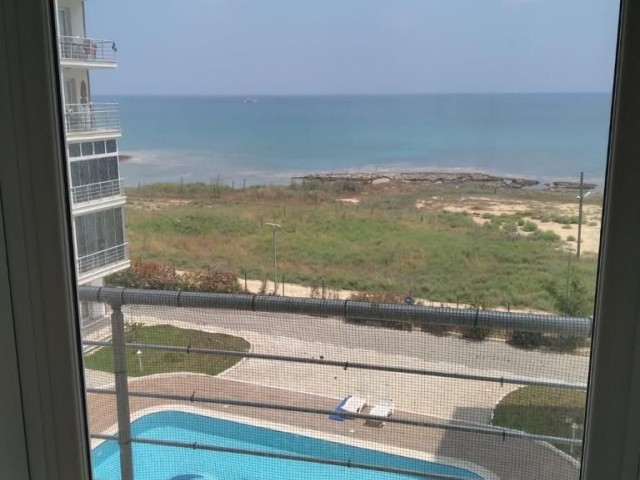 3+1 APARTMENTS FOR SALE WITHOUT FURNITURE WITH SEA VIEW WITH SHARED POOL ON FAMAGUSTA GULSERENDE SEAHOUSE SITE ** 