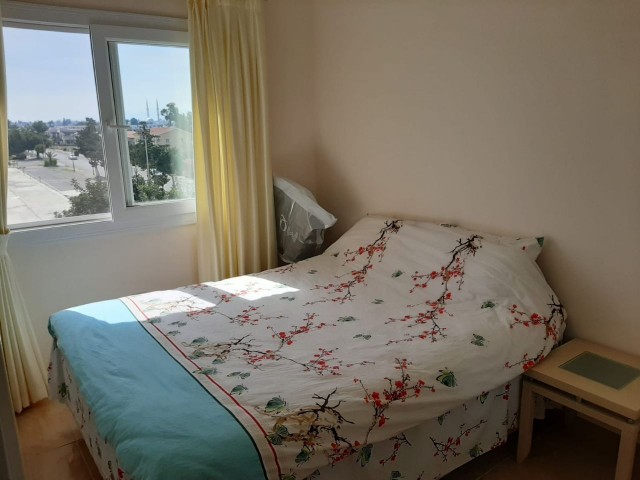 FULLY FURNISHED WITH A SHARED POOL IN FAMAGUSTA YENIBOGAZ 2. 2 + 1 APARTMENT FOR SALE ON THE FLOOR ** 