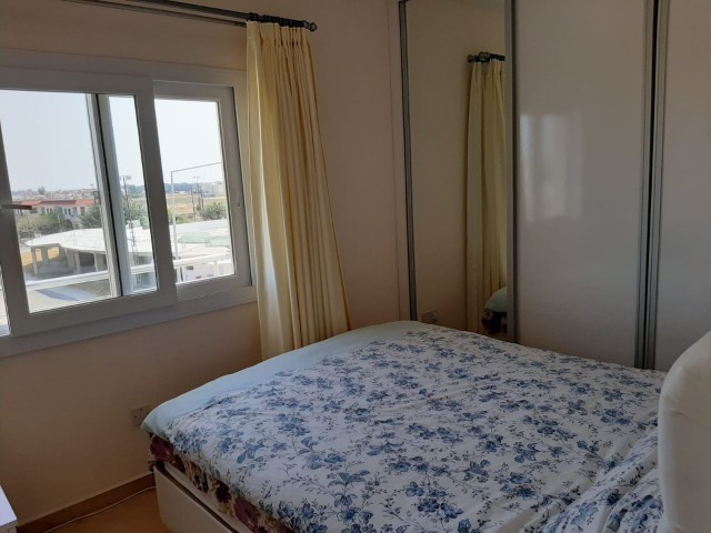 FULLY FURNISHED WITH A SHARED POOL IN FAMAGUSTA YENIBOGAZ 2. 2 + 1 APARTMENT FOR SALE ON THE FLOOR ** 