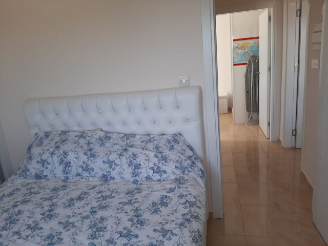 FULLY FURNISHED WITH A SHARED POOL IN FAMAGUSTA YENIBOGAZ 2. 2 + 1 APARTMENT FOR SALE ON THE FLOOR ** 