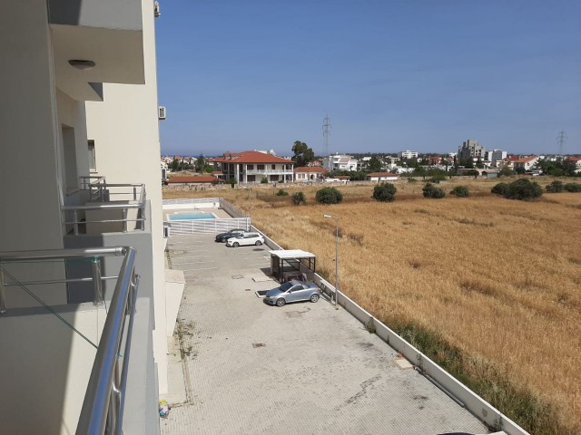 FULLY FURNISHED WITH A SHARED POOL IN FAMAGUSTA YENIBOGAZ 2. 2 + 1 APARTMENT FOR SALE ON THE FLOOR ** 