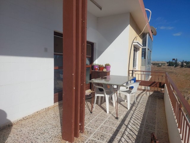 MAGUSA MARAS 2.5 MILES NEAR THE ROAD 3+1 SEMI DETACHED UPPER FLOOR HOUSE FOR SALE