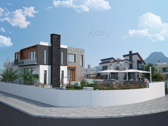 4 Bedroom Luxury New  Villa for Sale in Kyrenia