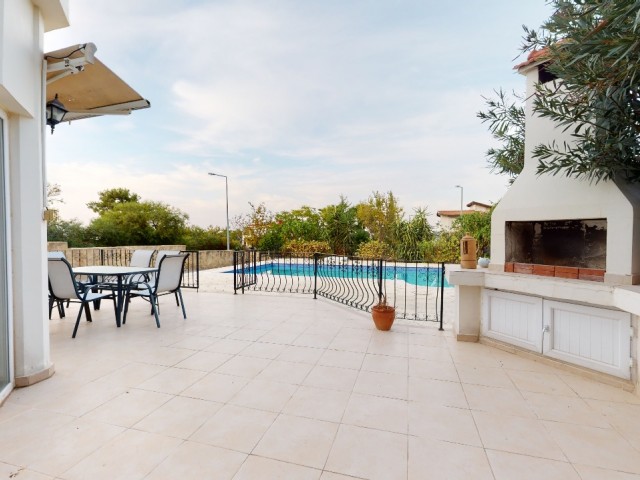 3 Bedroom Villa for Rent With Private Swimming Pool, Central Heating In Zeytinlik Kyrenia