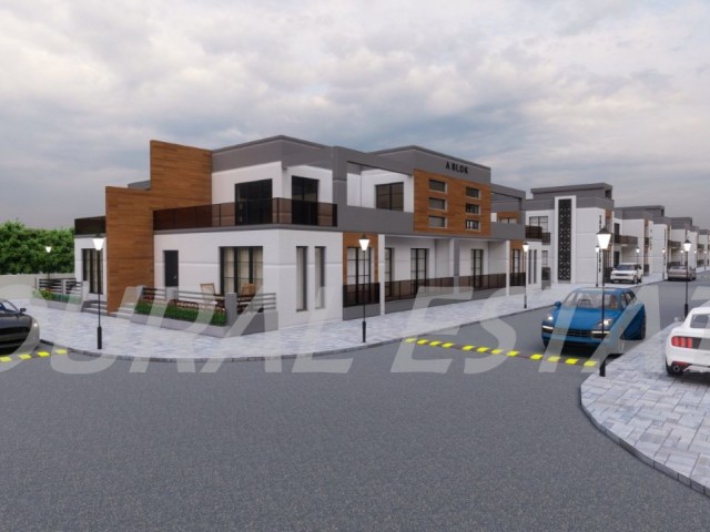 3+1 FLATS FOR SALE IN THE PROJECT PHASE IN MARAS REGION ** 