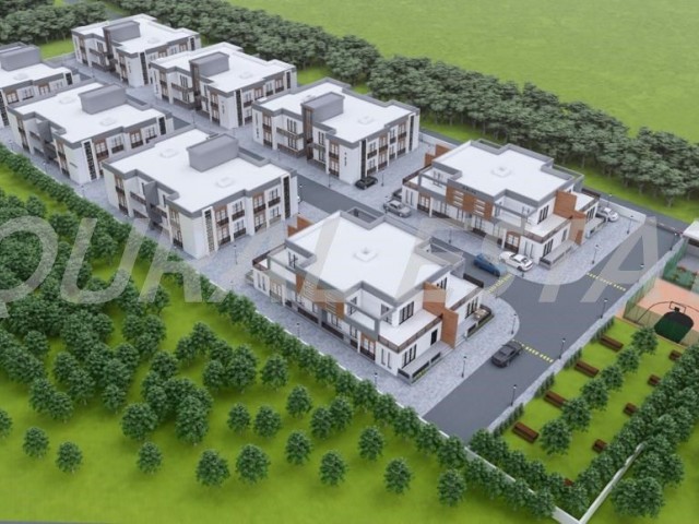 3+1 FLATS FOR SALE IN THE PROJECT PHASE IN MARAS REGION ** 