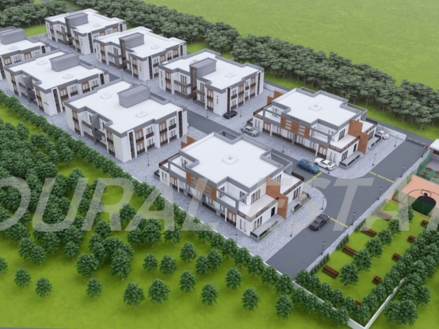 3+1 FLATS FOR SALE IN THE PROJECT PHASE IN MARAS REGION ** 