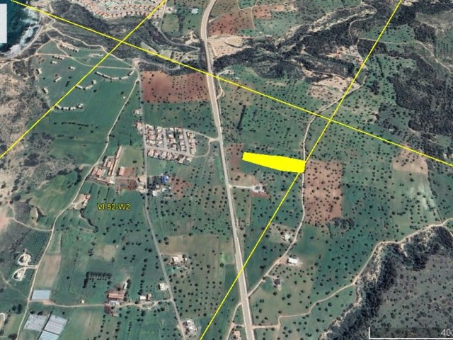 Land for Sale with Sea and Mountain Views in Tatlısu