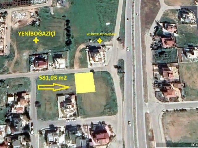 LAND FOR SALE IN YENİBOĞAZİÇİ AREA