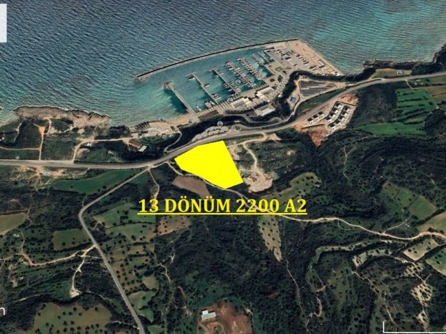 13 Acres of 2200 Square Feet Land FOR SALE for Tourism Purposes in Yeni Erenköy!