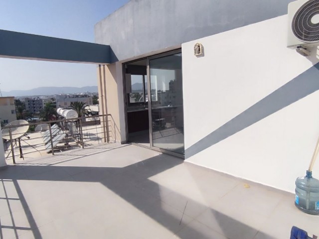 2+1 90 M2 PENTHOUSE 459 STG FOR RENT IN NICOSIA ORTAKOY