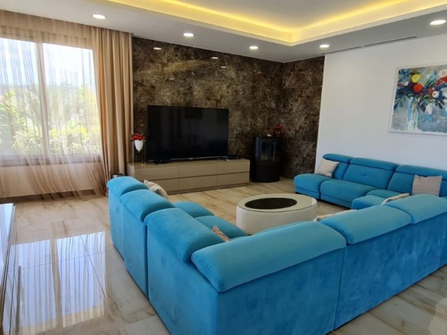 FULLY FURNISHED ULTRA LUXURIOUS 5+2 VILLA IN KYRENIA ALAGADİ, ZERO TO THE SEA