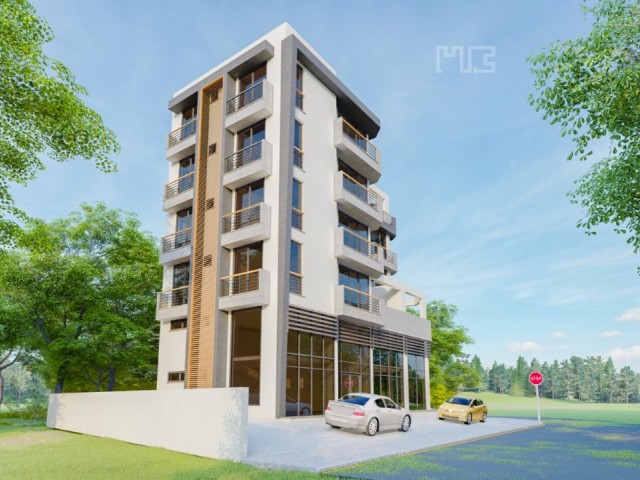 LEFKOŞA GÖÇMENKÖYDE PANDEMİ HASTANESİ CADDESİNDE  TRAFO VE KATKI ÖDEMELERİ YAPILMIŞ TİCARİ İZİNLİ  PENTHOUSE 150000 STG + VERGİLER