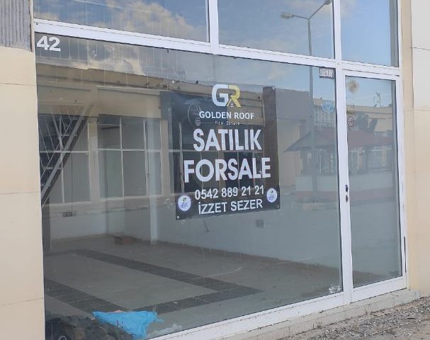 SHOP FOR SALE IN İSKELE ANFORA AREA 50 M2 38000 STG + TAXES