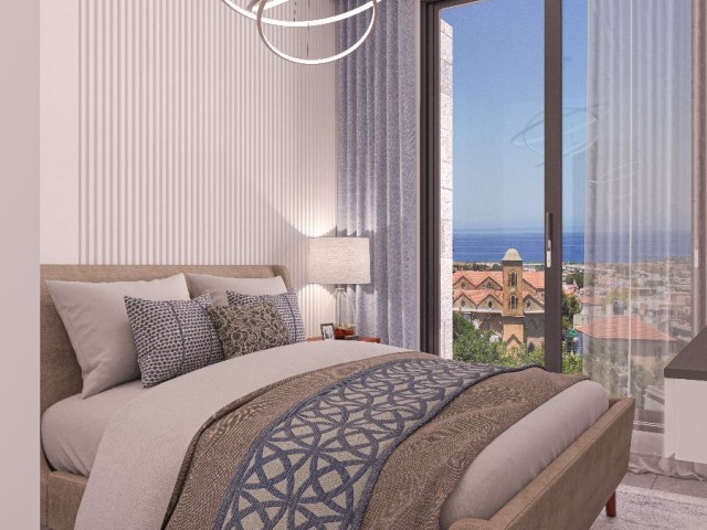 LUXUSWOHNUNG MIT MEERBLICK ZUM VERKAUF IN GIRNE ALSANCAK