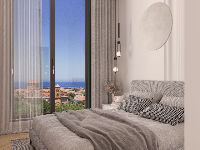 LUXUSWOHNUNG MIT MEERBLICK ZUM VERKAUF IN GIRNE ALSANCAK