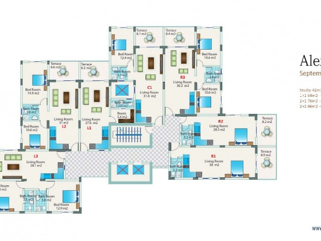 1 Bedroom Apartment