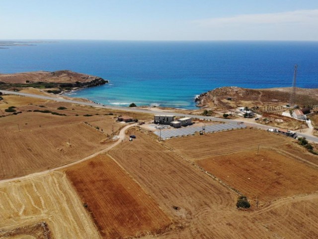 MAGNIFICENT LAND WITH SEA VIEW WITH 2 FLOORS OF 2 HOUSEHOLDS ZONING PERMIT IN YENI ERENKOY ** 