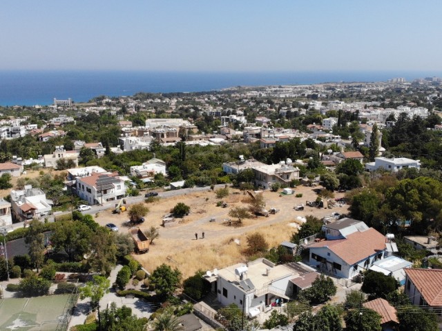 Girne lapta kat karşılığı apartman projeli arsa