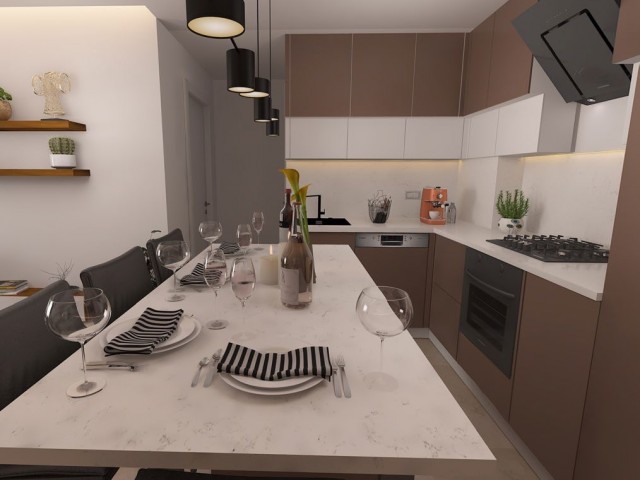 Residence-Appartement-Projekt, Long Beach, Iskele mit Zahlungsplan beginnen bei 79000 £