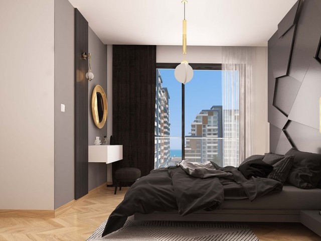 Residence-Appartement-Projekt, Long Beach, Iskele mit Zahlungsplan beginnen bei 79000 £