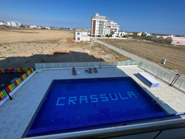 Iskele Long Beach, 1 Schlafzimmer stilvoll und sauber und neues Zuhause, voll möbliert