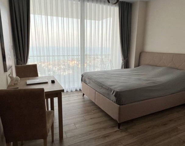 Studio for sale in Abelia with sea views, 5th floor, taxes paid