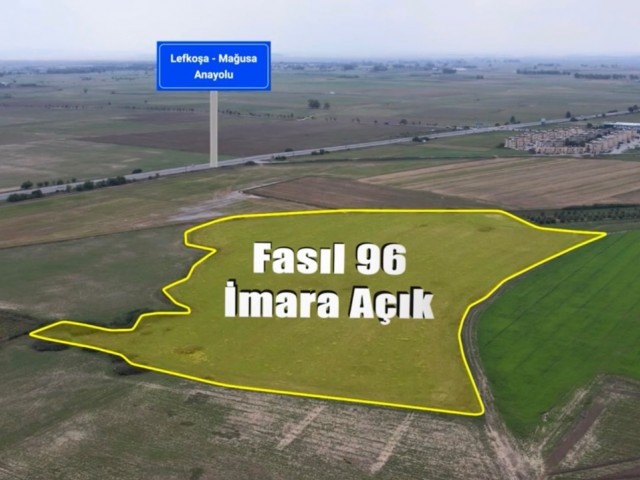 Investment Opportunity ! Land For Sale On The Highway Of Nicosia-Magusa