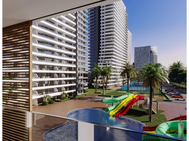 Apartment 1+1 in Grand Sapphire Block F6 with sea views, installments until 2026, contract included