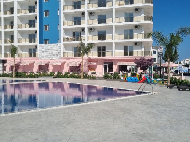 Resale studio in Park Residence Noyanlar on Long Beach, taxes paid, low price