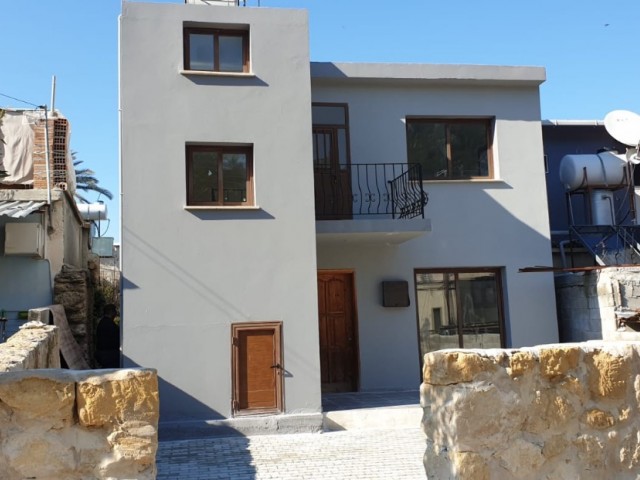 DETACHED DUPLEX HOUSE WITH SEA VIEW IN THE VILLAGE FOR SALE in Tatlısu region