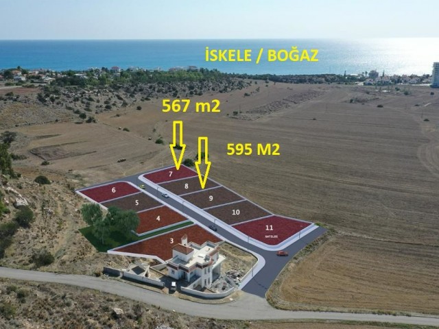 GRUNDSTÜCK ZUM VERKAUF IN İSKELE BOGAZ