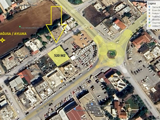 LAND FOR SALE IN FAMAGUSTA BAYKAL REGION (AGAINST ILARMA MARKET)