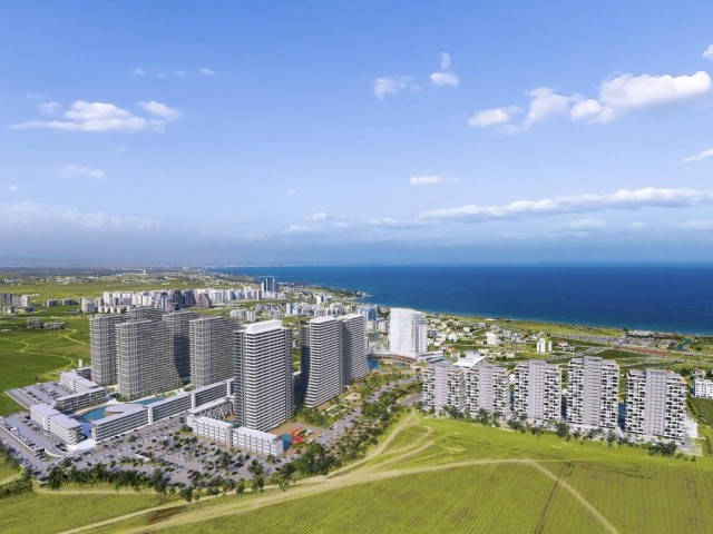 Apartment 2+1 in Grand Sapphire Block C, 24th floor, sea view