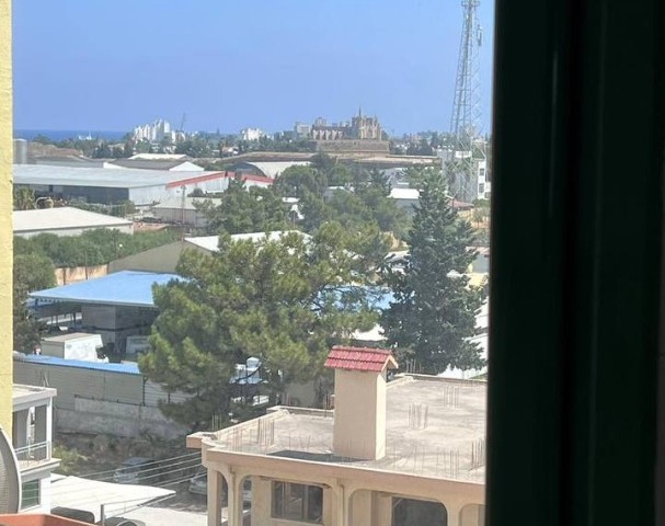 Sale 1+1 in Famagusta, next to Önder market, view of the old town and a little visible sea, taxes paid, title available